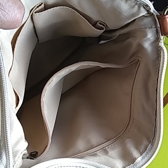 Bag, Crossbody, Cream/Tan Trim - Picture 5 of 5